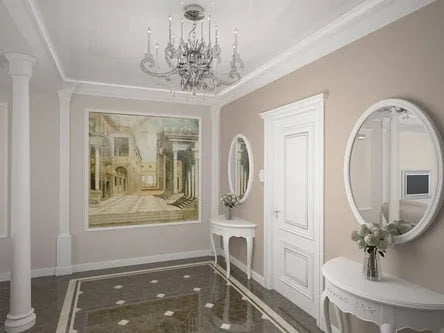 interior english style interior english style Hallway