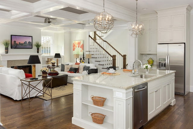 open kitchen and living room design open kitchen and living room design