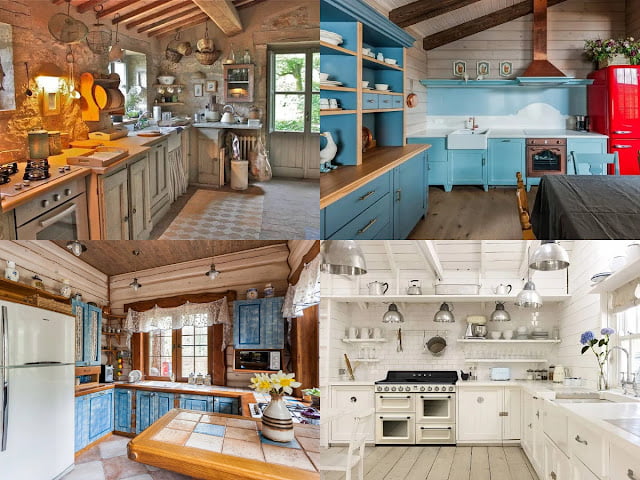 modern rustic kitchen cabinets