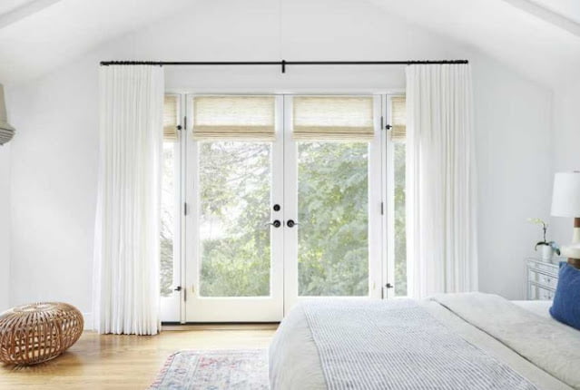 short curtain ideas for bedroom