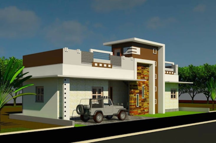single floor normal house front elevation designs single floor normal house front elevation designs