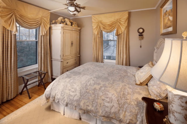 short curtain ideas for bedroom