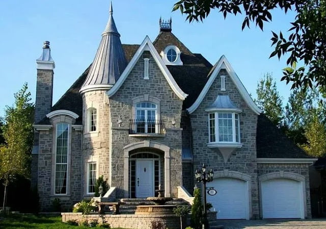 Chateau Style House