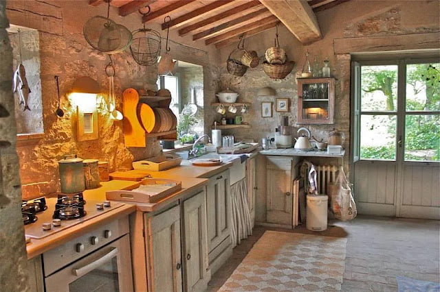 modern rustic kitchen cabinets