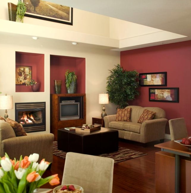 two colour combination for living room with brown furniture two colour combination for living room with brown furniture