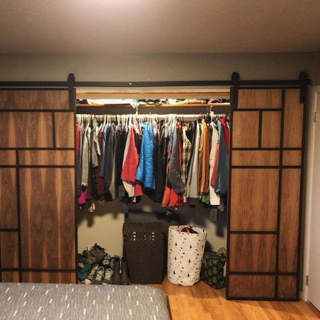 simple organizing bedroom closet design ideas