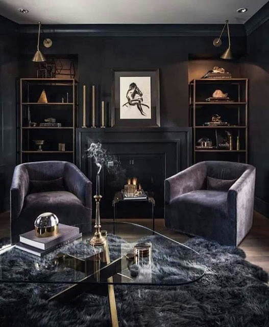 living room decorating ideas with black leather furniture