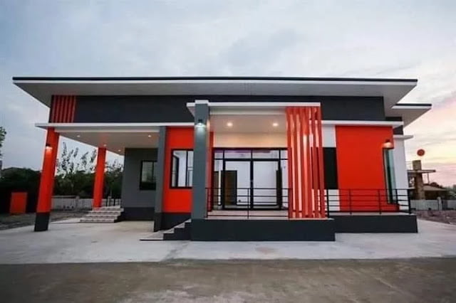 natural low budget simple house design