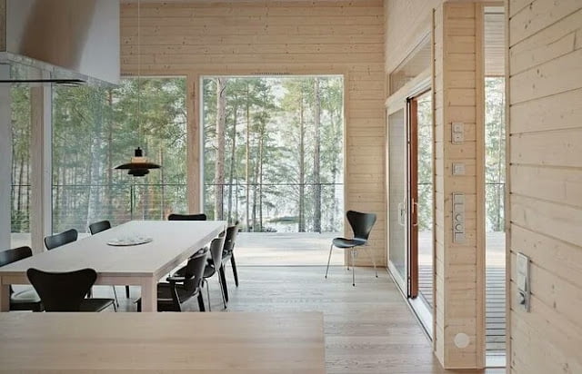 Most often in Finnish houses accessories