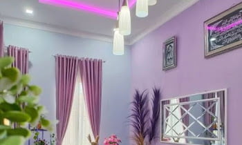 The Elegant Purple Paint Colors For Living Room