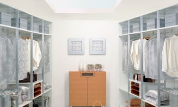 Modern Minimalist Walk-in Closet Inspiration