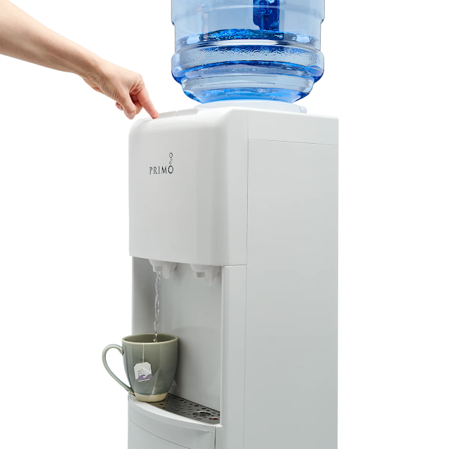 how do you clean a primo water dispenser