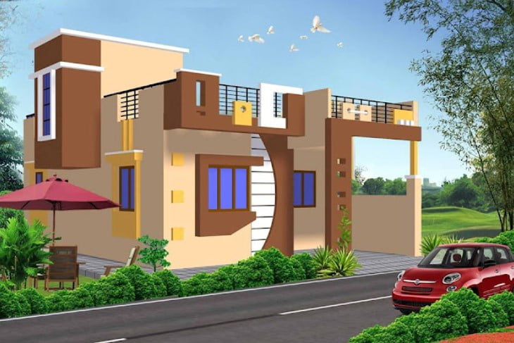 single floor normal house front elevation designs single floor normal house front elevation designs
