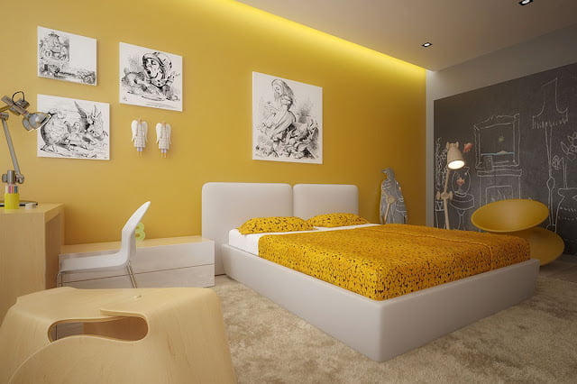 warna yang sesuai untuk bilik tidur