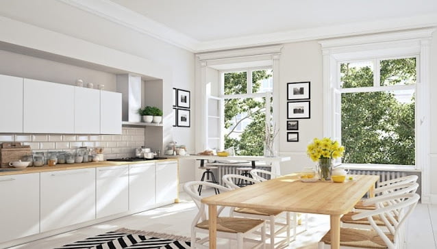 scandinavian minimalist kitchen design