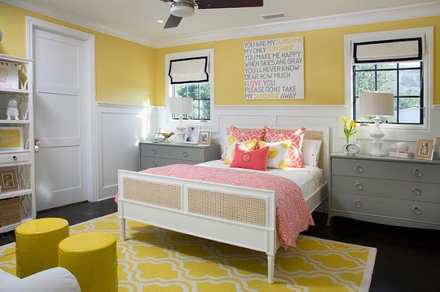 yellow girls bedroom yellow girls bedroom