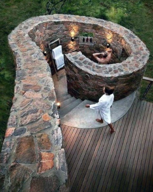 simple outdoor bathroom idea simple outdoor bathroom idea