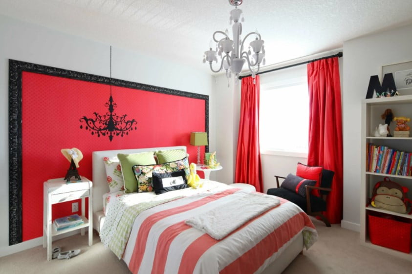 red two colour combination for bedroom walls red two colour combination for bedroom walls