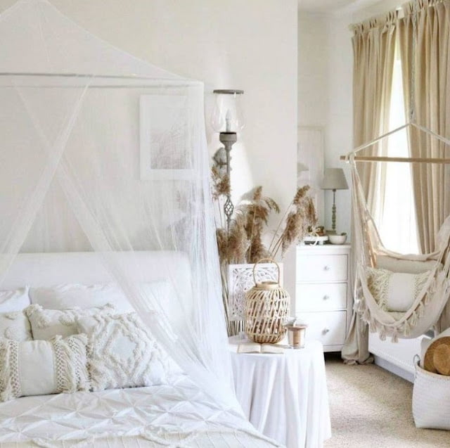 simple white bedroom design ideas