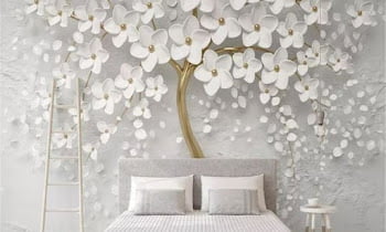 10 Romantic 3D Wallpapers for Bedroom Walls, Making Couples More Intimate