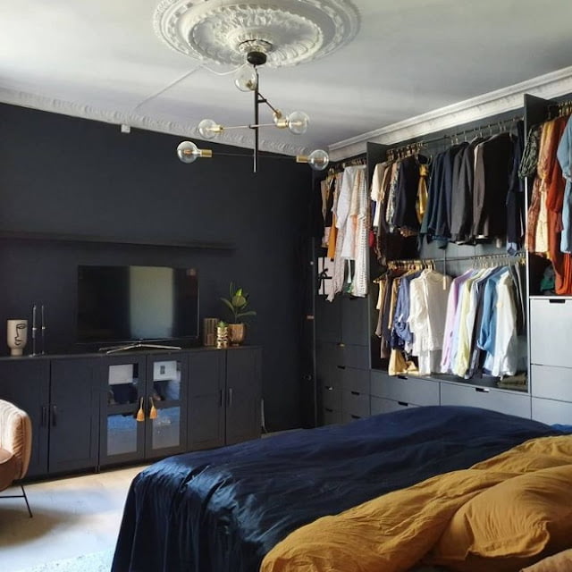 simple organizing bedroom closet design ideas