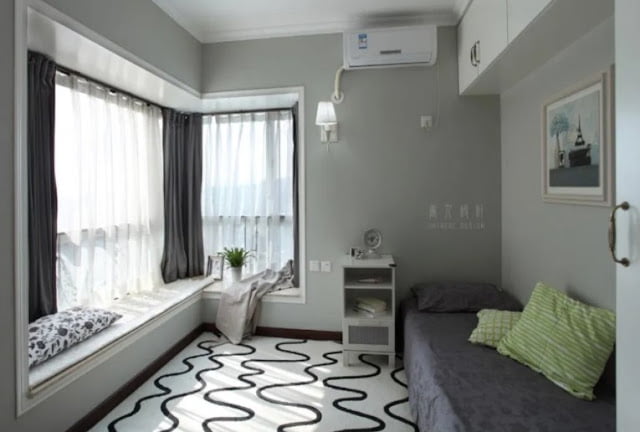 minimalist window curtains