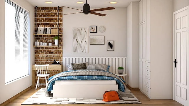 hiasan bilik tidur simple dan murah