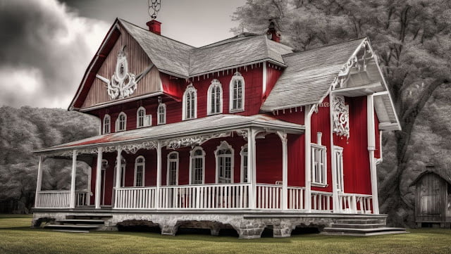 white colour combination for house exterior painting