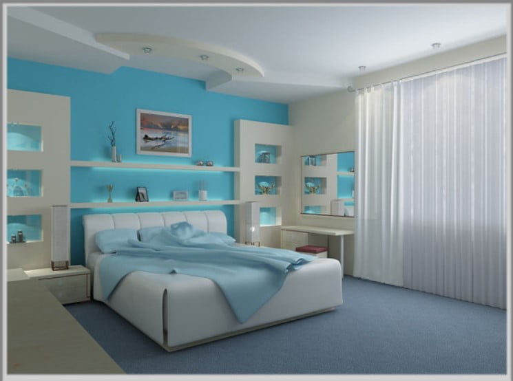 blue two colour combination for bedroom walls blue two colour combination for bedroom walls