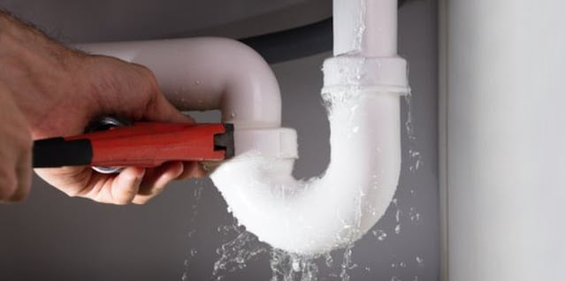 leaking sewer pipe in basement