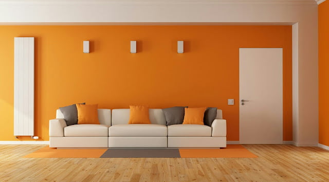 Orange House Paint