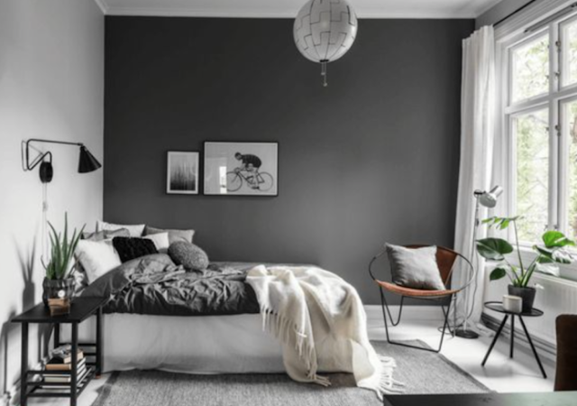 warna bilik tidur yang sejuk