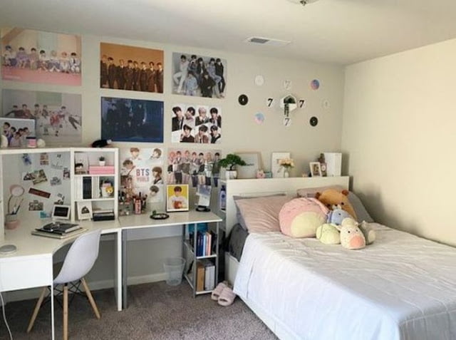 bedroom layout ideas with desk