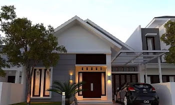 Simple Modern One Story House Type 36, 45, & Many More