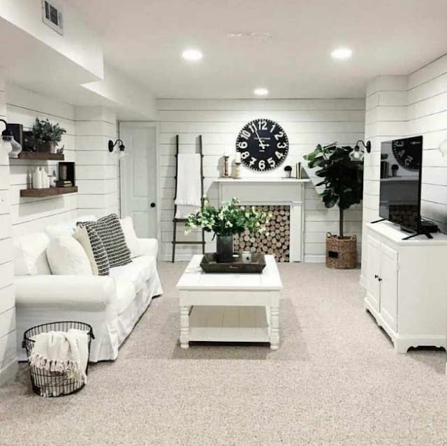 basement wall decorating ideas