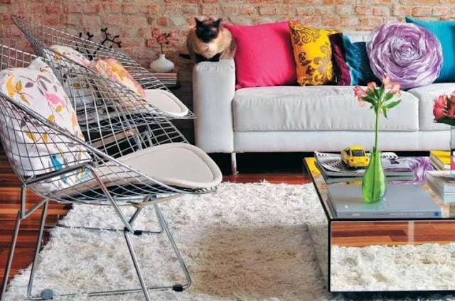 Interior decoration of living room