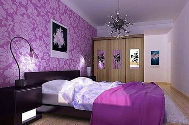 two colour combination for bedroom walls