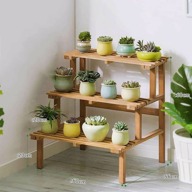 stacking flower shelf model
