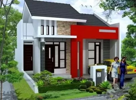 simple modern one story house