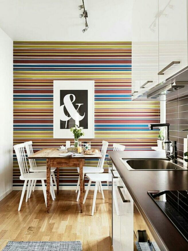 Interior design of a small kitchen Interior design of a small kitchen