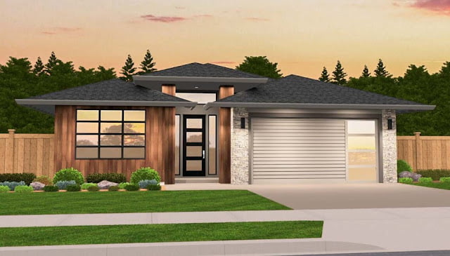 one story contemporary house plans