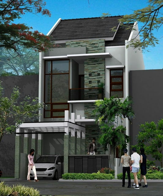 2 Floor House Design Type 21