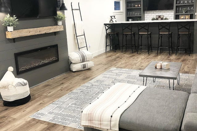 basement wall decorating ideas