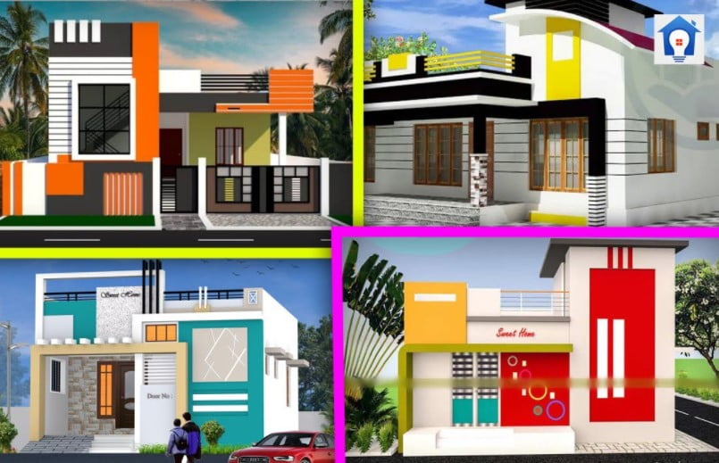 double floor normal house front elevation designs double floor normal house front elevation designs