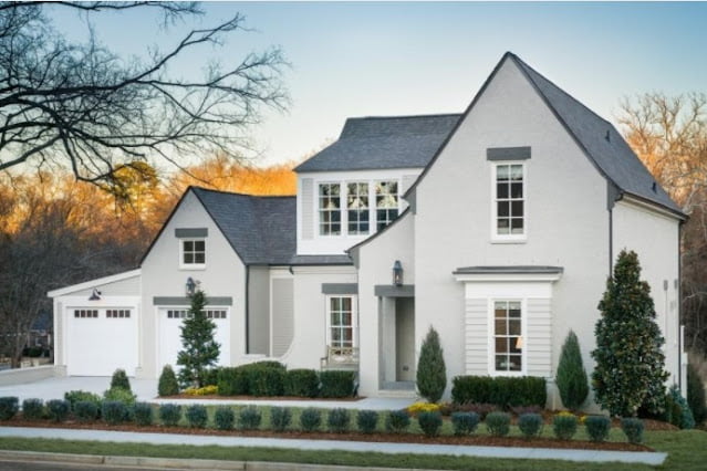 house color combination outside