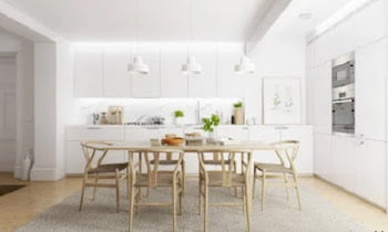 20 Minimalist & Comfortable Dining Room Designs In Scandinavian Style