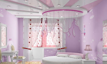 Modern Children's Bedroom Ceiling Design