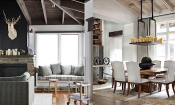9 Inspirations for a Country and Modern Home Room Design Ideas