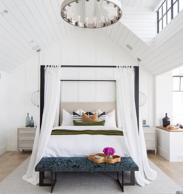 simple white bedroom design ideas