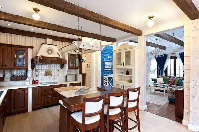 modern rustic kitchen cabinets